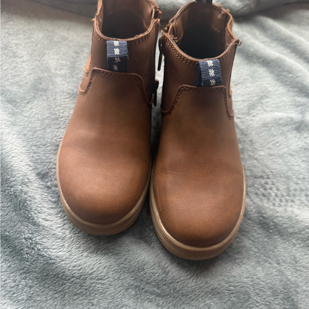 Cat & Jack Brown Kids Dress Shoes